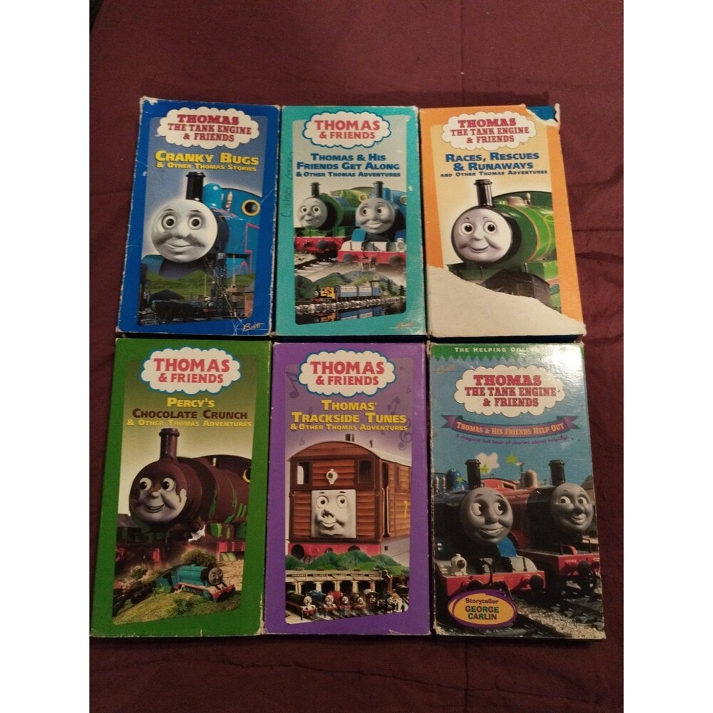 Thomas the Tank Engine & Friends VHS Lot  of 6 - See Description